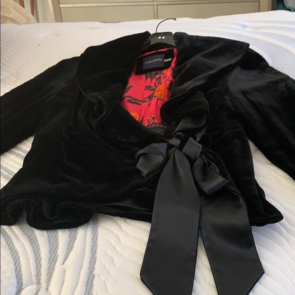 Velvet black jacket
